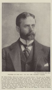 今日の作家、ギルバートパーカー氏 作： Walter Crane